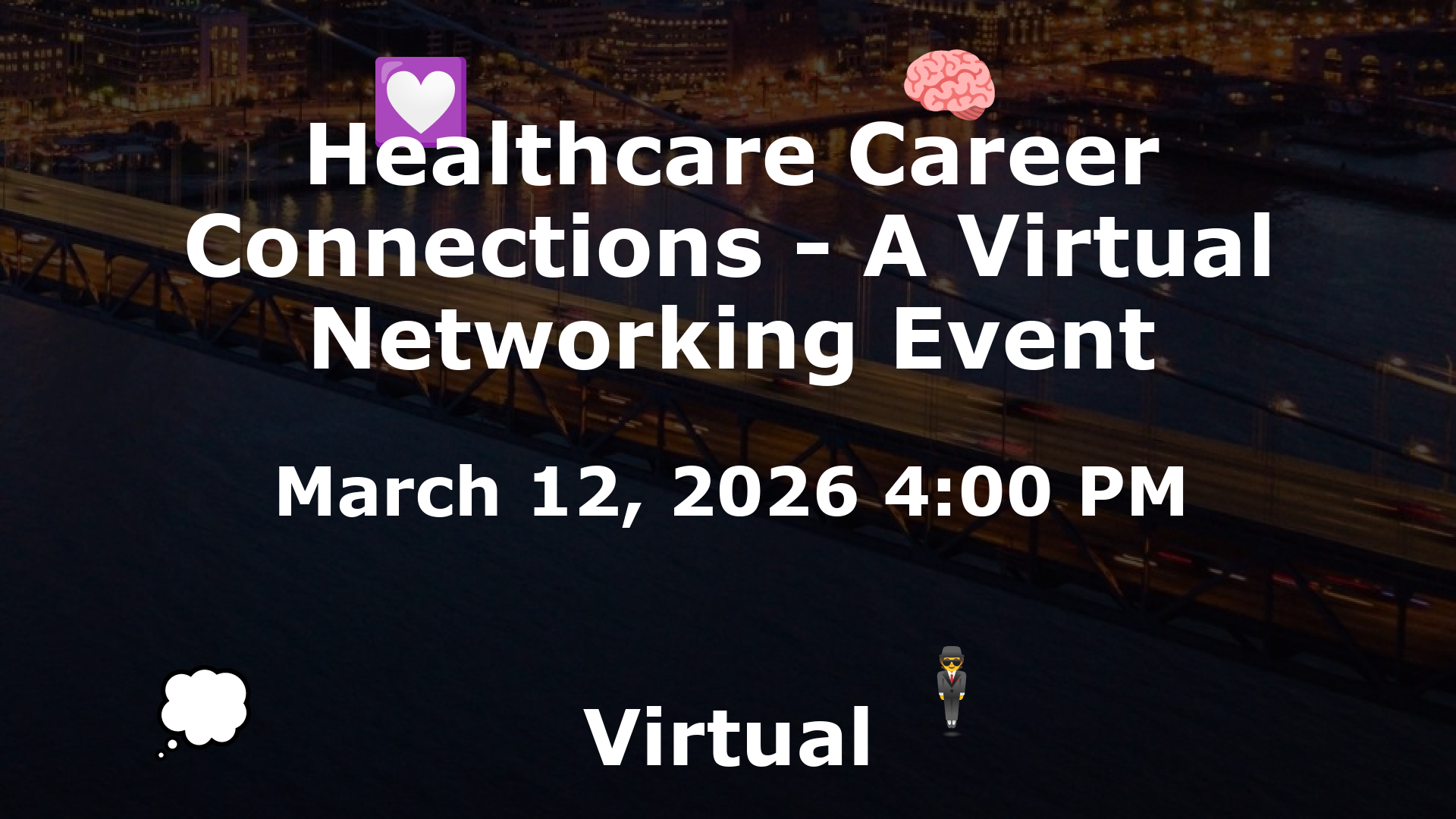 Healthcare Career Connections - A Virtual Networking Event event image